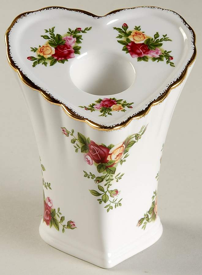 Old Country Roses 4" Candlestick by Royal Albert-1