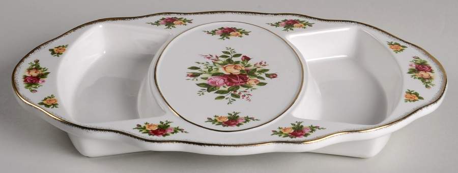 Old Country Roses Appetizer Plate by Royal Albert-1