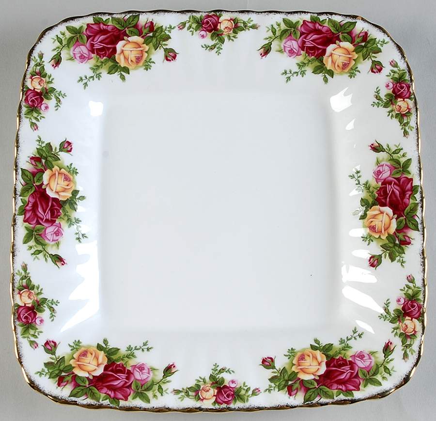Old Country Roses 9 Square Tray By Royal Albert Replacements Ltd old-country-roses-9-square-tray-by-royal-albert-replacements-ltd