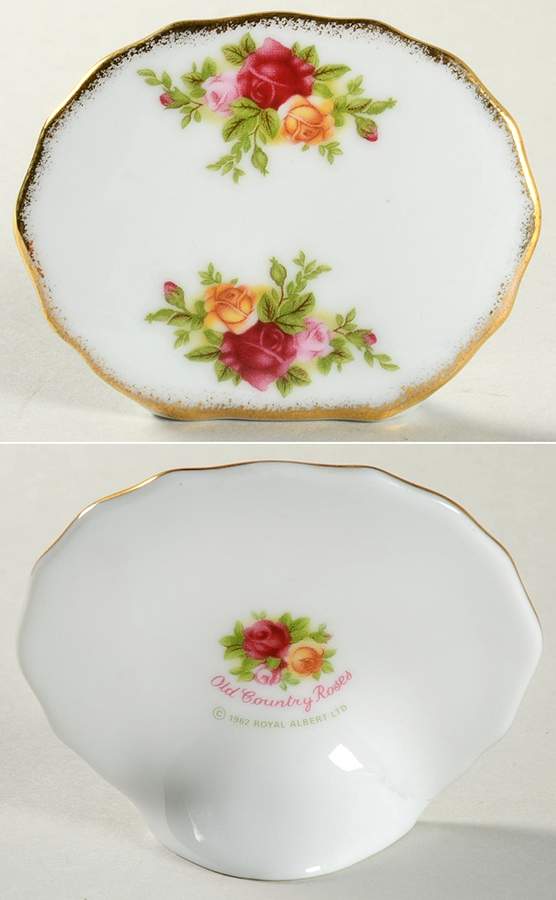 Old Country Roses Small Placard/Place Card Holder by Royal Albert-1