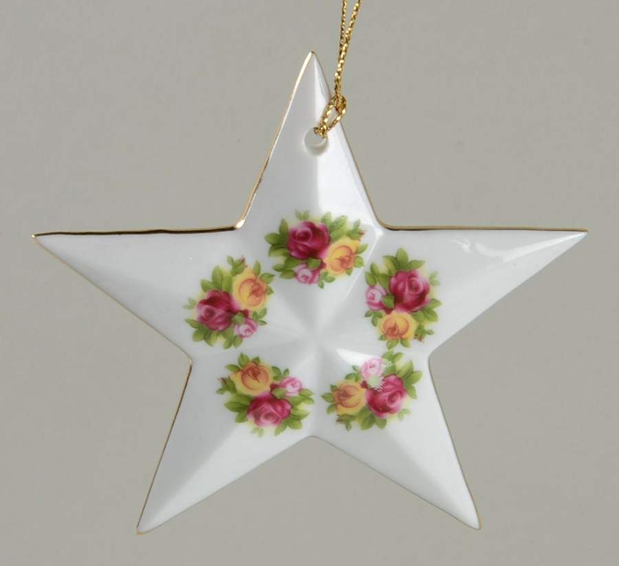 Old Country Roses Ornament by Royal Albert-1