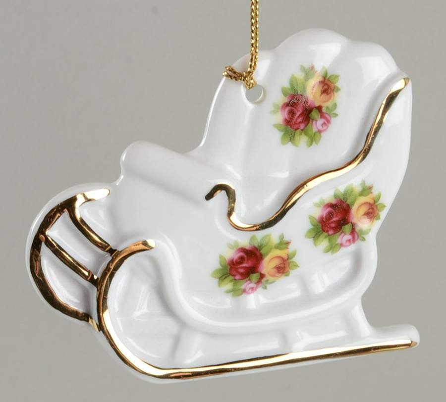Old Country Roses Ornament by Royal Albert-1