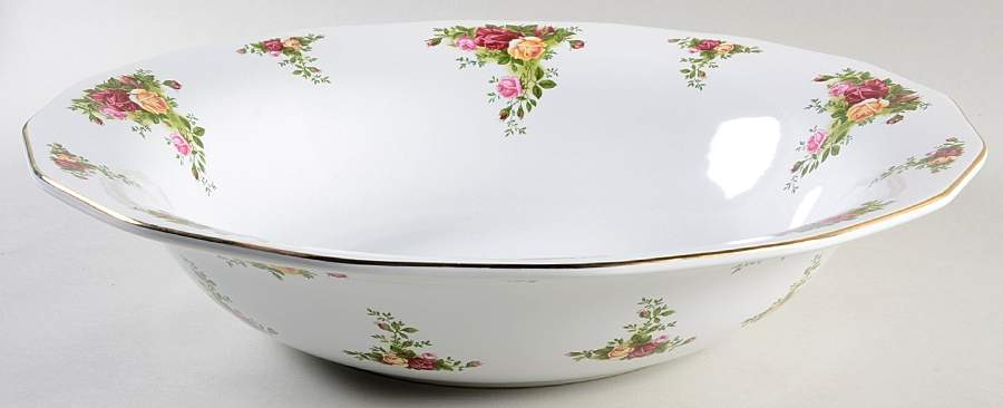 Old Country Roses Bowl for 80 Oz Pitcher and Bowl by Royal Albert-1