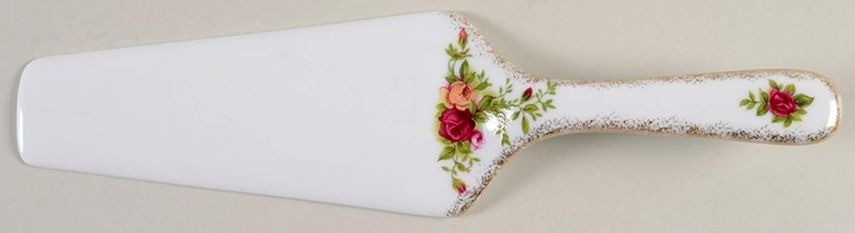 Old Country Roses Solid Ceramic Pie/Cake Server by Royal Albert-1
