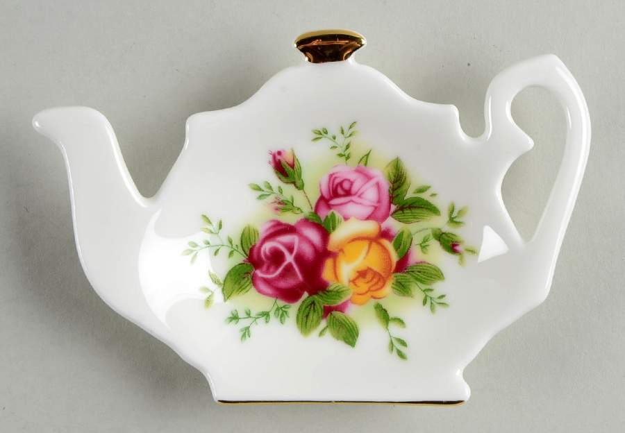 Old Country Roses Tea Bag Holder by Royal Albert-1
