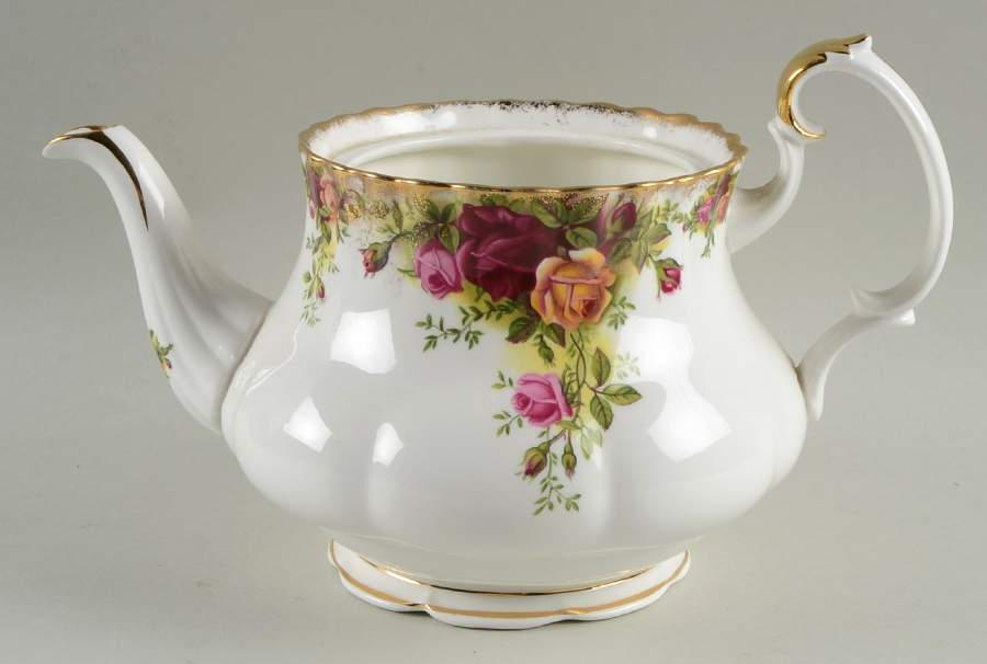Old Country Roses Small Teapot No Lid by Royal Albert-1