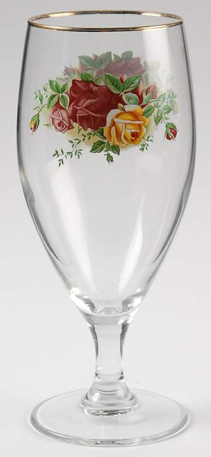 Old Country Roses 16 Oz Glassware Iced Tea by Royal Albert-1