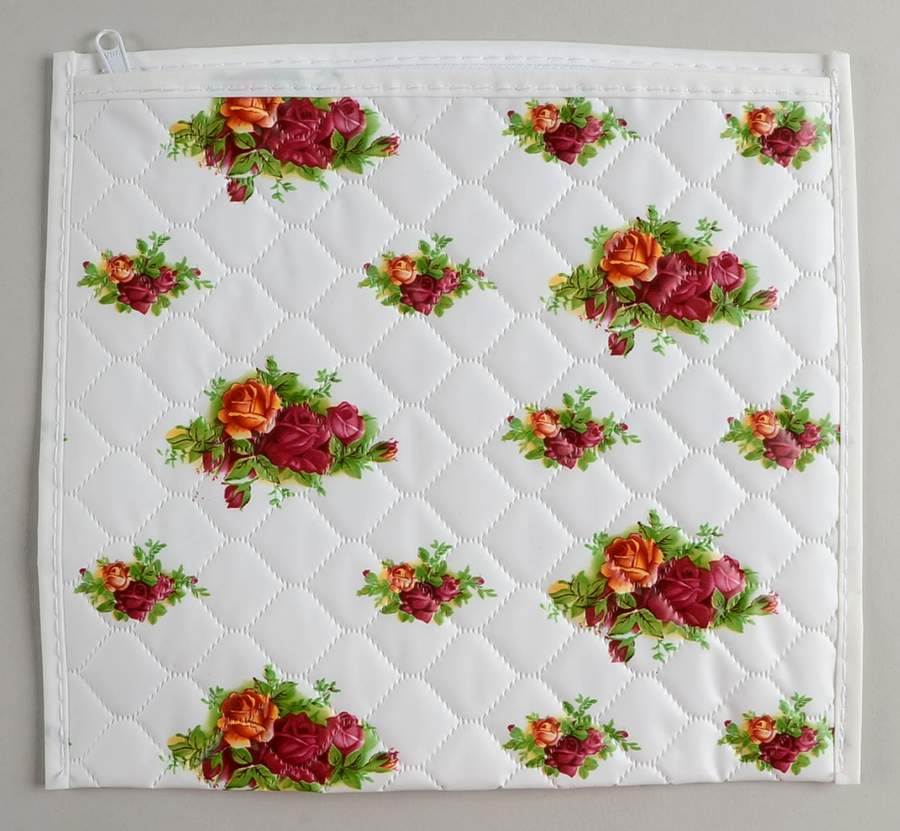 Old Country Roses Vinyl Zippered Storage Pouch by Royal Albert-1