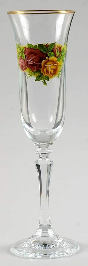 Old Country Roses Glassware Champagne Flute by Royal Albert-1
