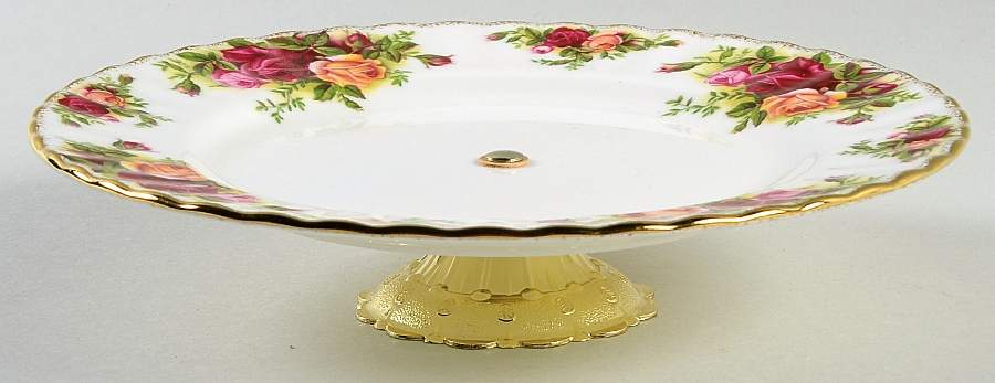 Old Country Roses Tidbit Plate by Royal Albert-1