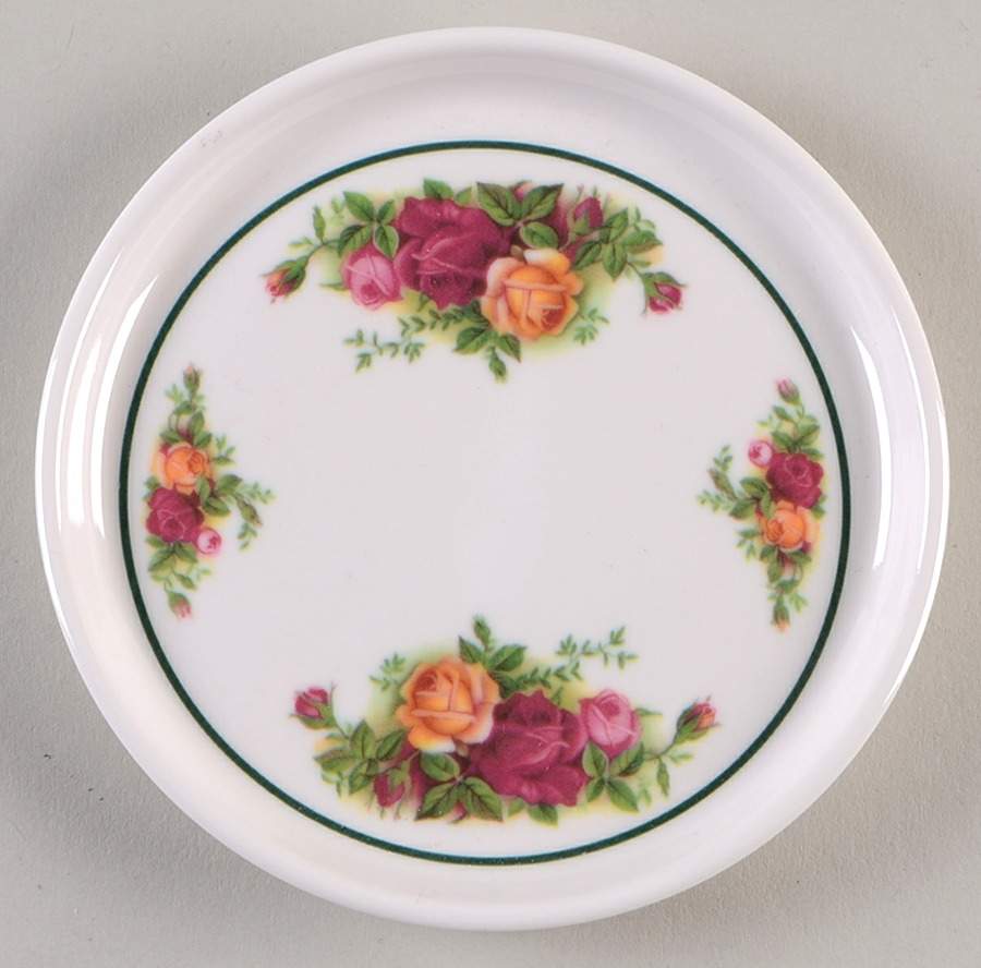 Old Country Roses Plastic Trivet by Royal Albert-1