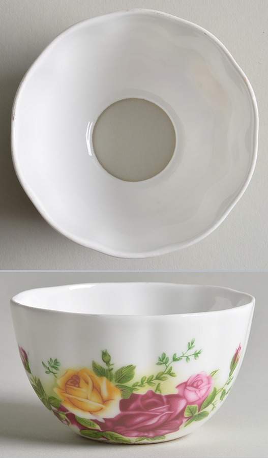 Old Country Roses Globe for (2 Piece) Tea Light Candleholder by Royal Albert-1