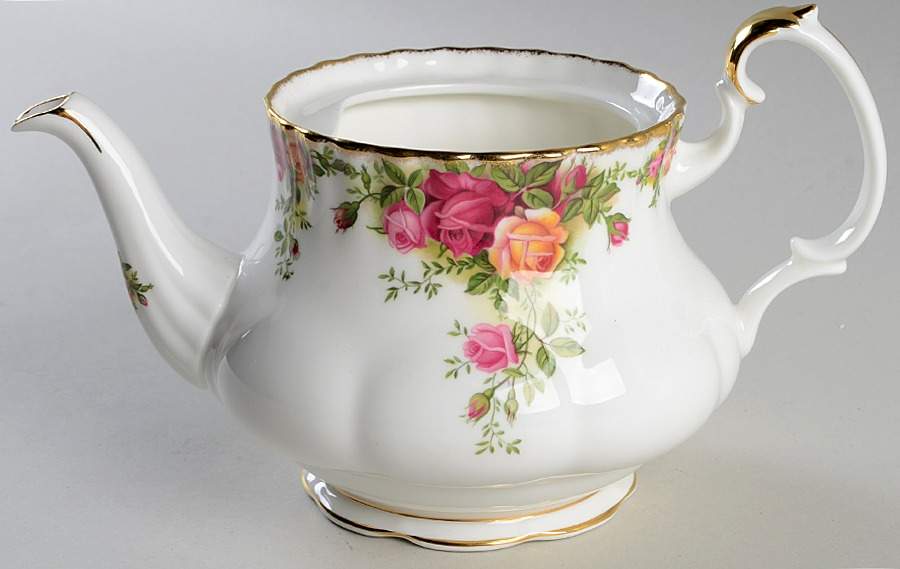 Old Country Roses Small Teapot No Lid by Royal Albert-1