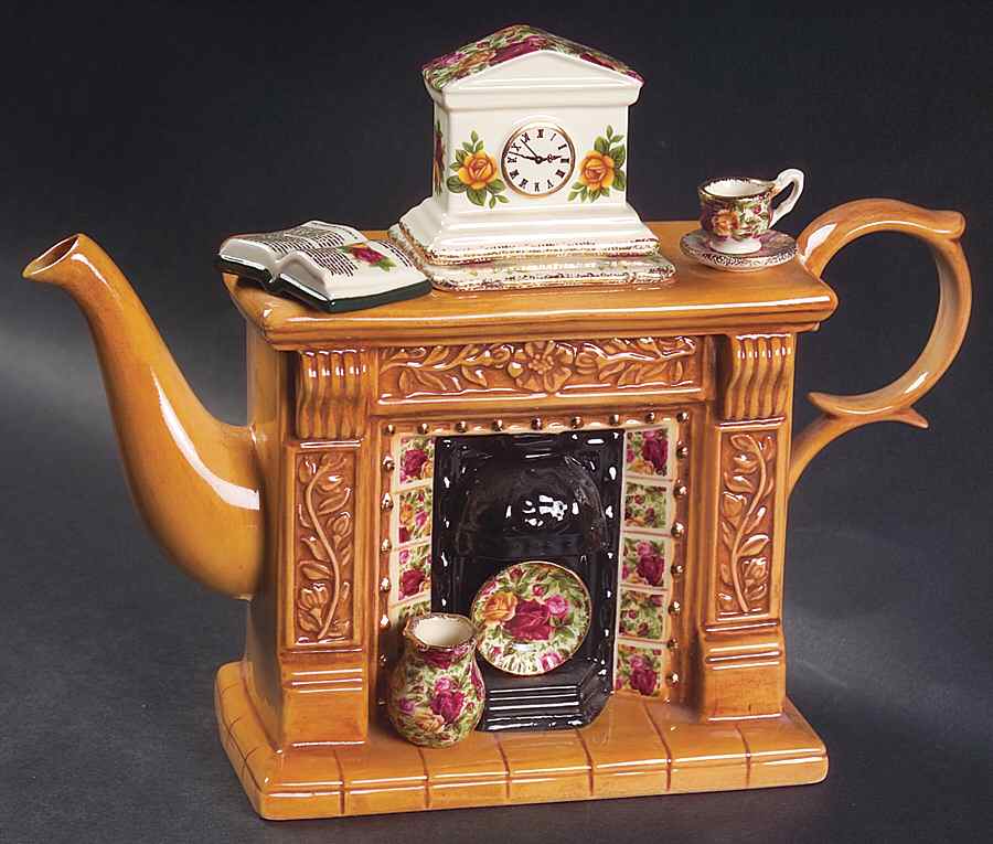 Old Country Roses Mini Figural Teapot & Lid by Royal Albert-1