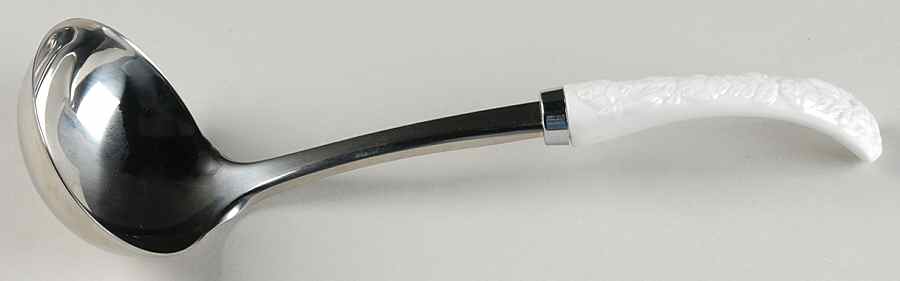 Old Country Roses Punch Ladle with Stainless Bowl by Royal Albert-1