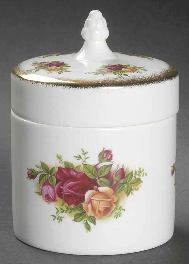 Old Country Roses 3" Round Box & Lid by Royal Albert-1