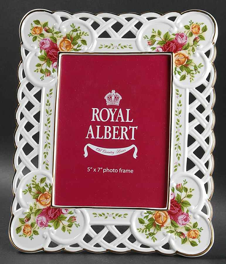 Old Country Roses Frame-Holds 5" X 7" by Royal Albert-1