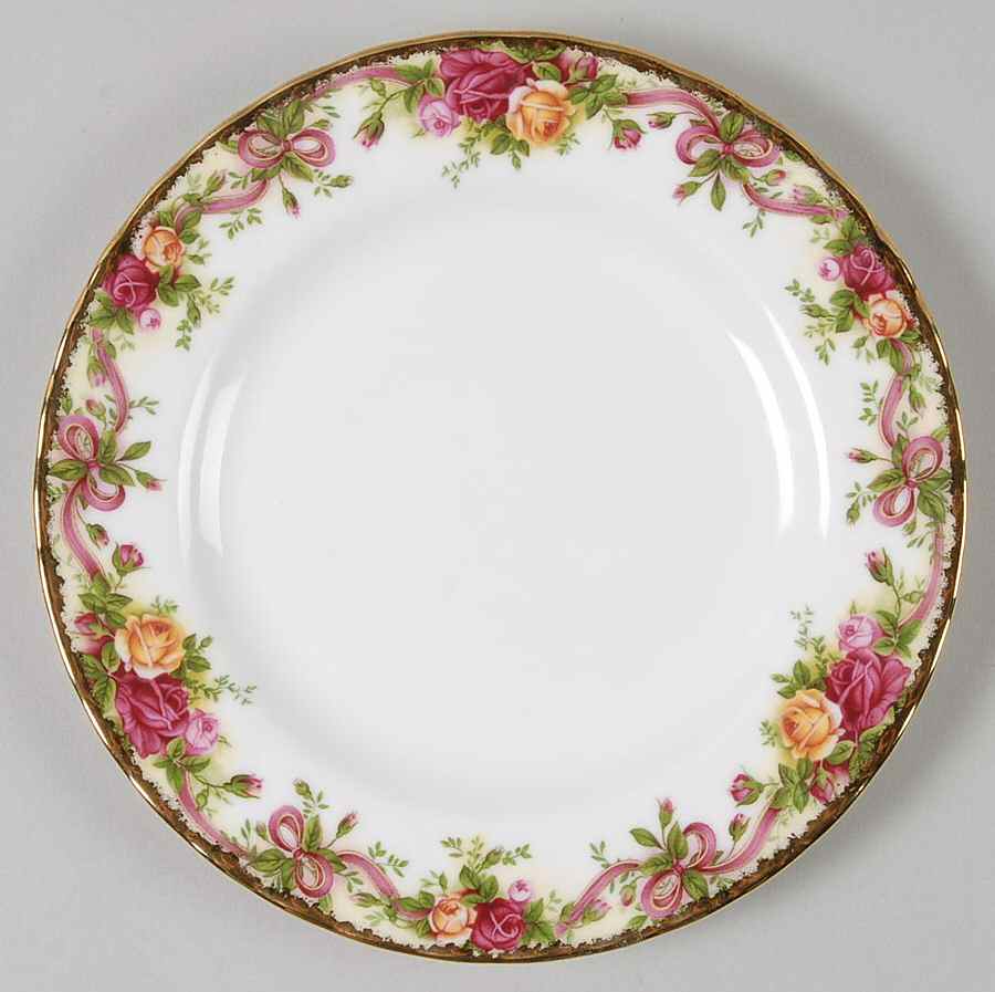Old Country Roses Bread & Butter Plate by Royal Albert-1