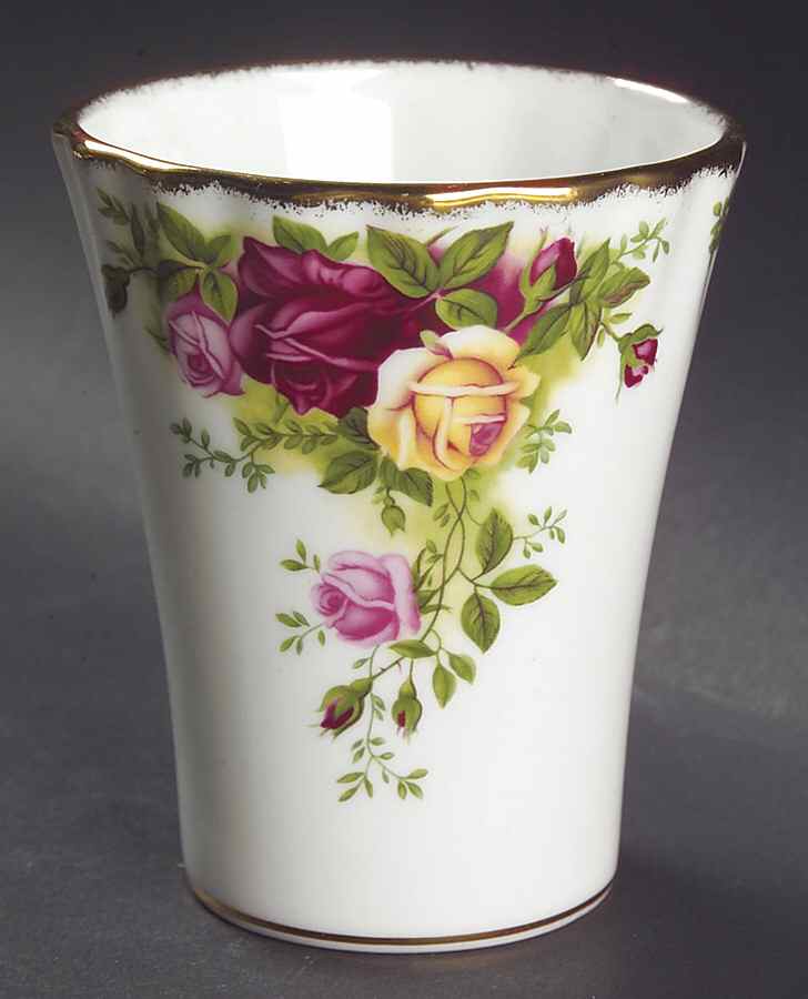 Old Country Roses China Bathroom Tumbler by Royal Albert-1