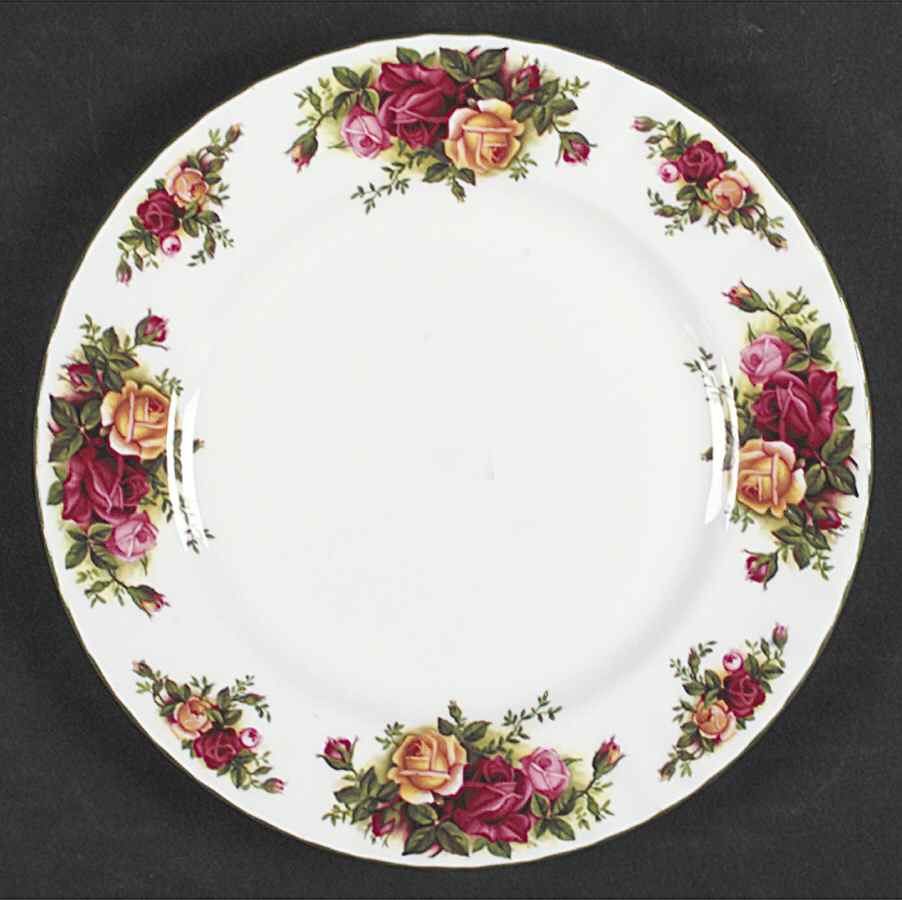 Old Country Roses Salad Plate by Royal Albert-1