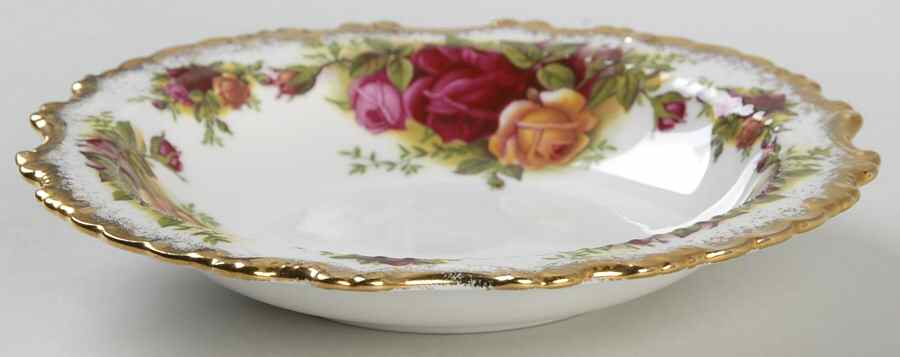 Old Country Roses 5" Round Sweet Meat Dish by Royal Albert-1