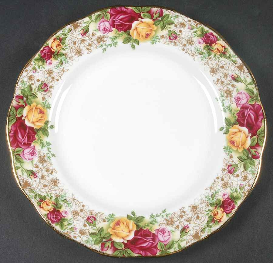 Old Country Roses Salad Plate by Royal Albert-1