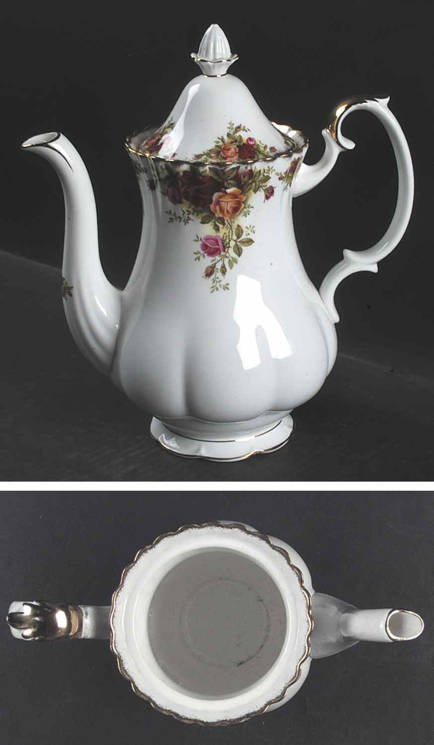 Old Country Roses Coffee Pot & Lid by Royal Albert-1