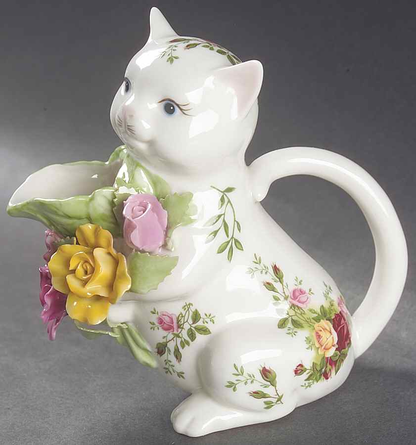Old Country Roses Figural Creamer by Royal Albert-1