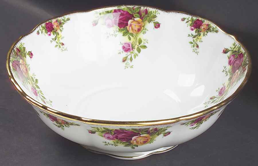 Old Country Roses Large Fruit Bowl by Royal Albert-1