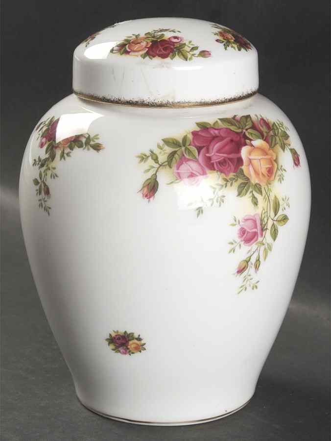 Old Country Roses Large Ginger Jar & Lid by Royal Albert-1