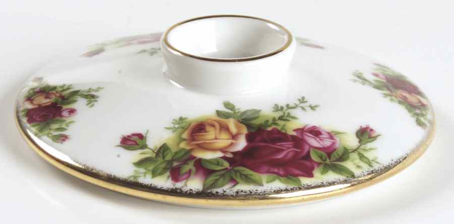 Old Country Roses Lid for 4" Round Box by Royal Albert-1