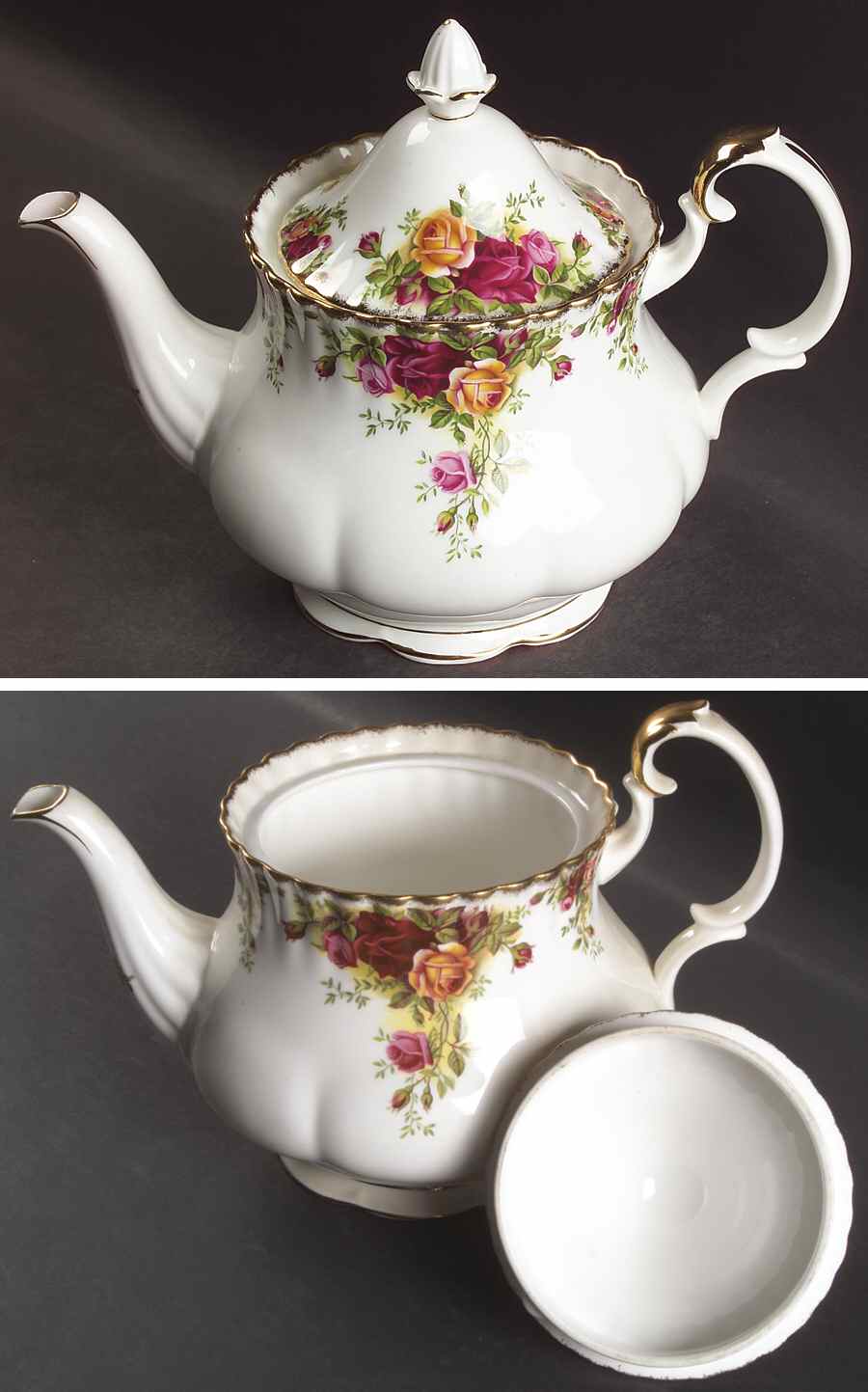 Old Country Roses Teapot & Lid by Royal Albert-1