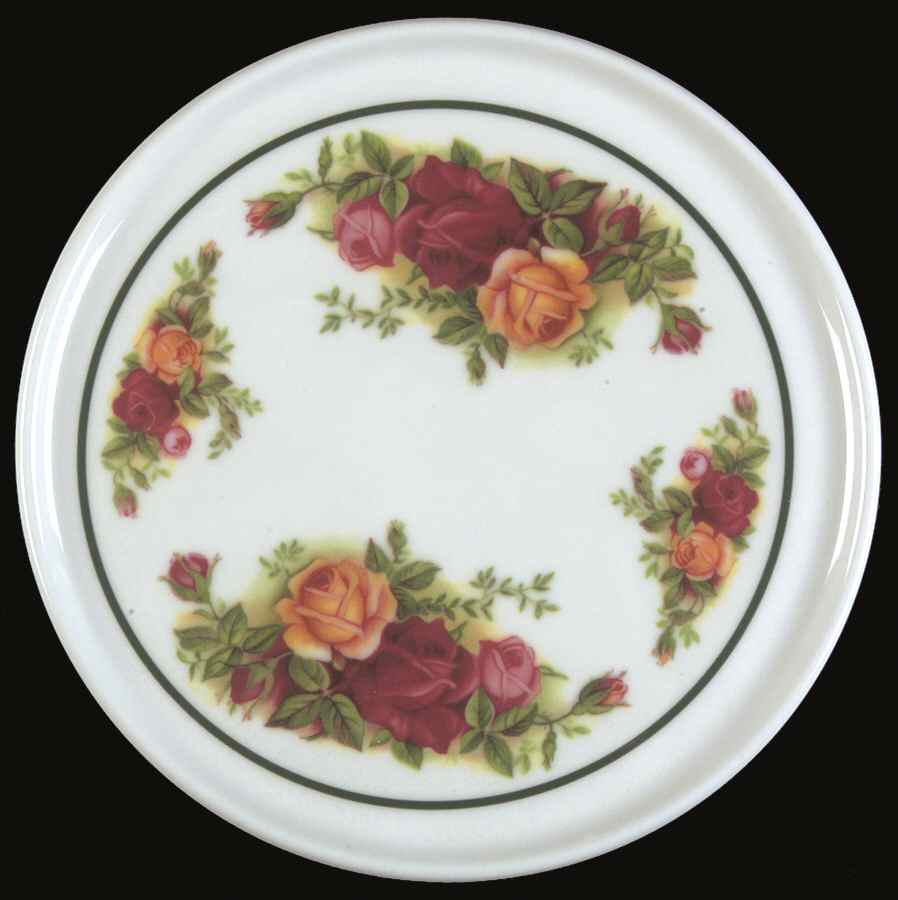 Old Country Roses Plastic Trivet by Royal Albert-1