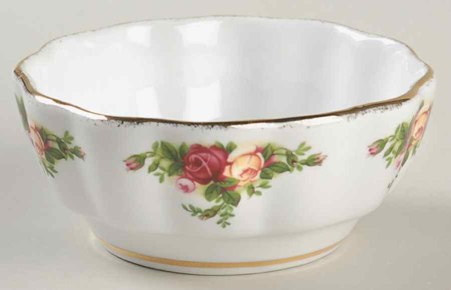 Old Country Roses 4" Chip & Dip Bowl by Royal Albert-1
