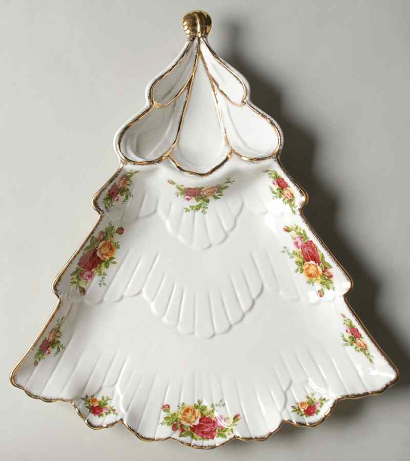 Old Country Roses 1 Piece Chip & Dip by Royal Albert-1