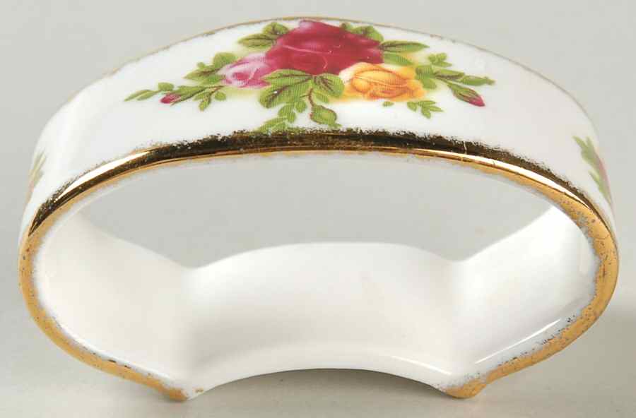 Old Country Roses Napkin Ring by Royal Albert-1
