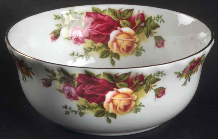 Old Country Roses Oatmeal Bowl by Royal Albert-1