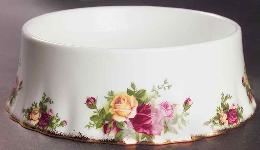 Old Country Roses Pet Bowl by Royal Albert-1