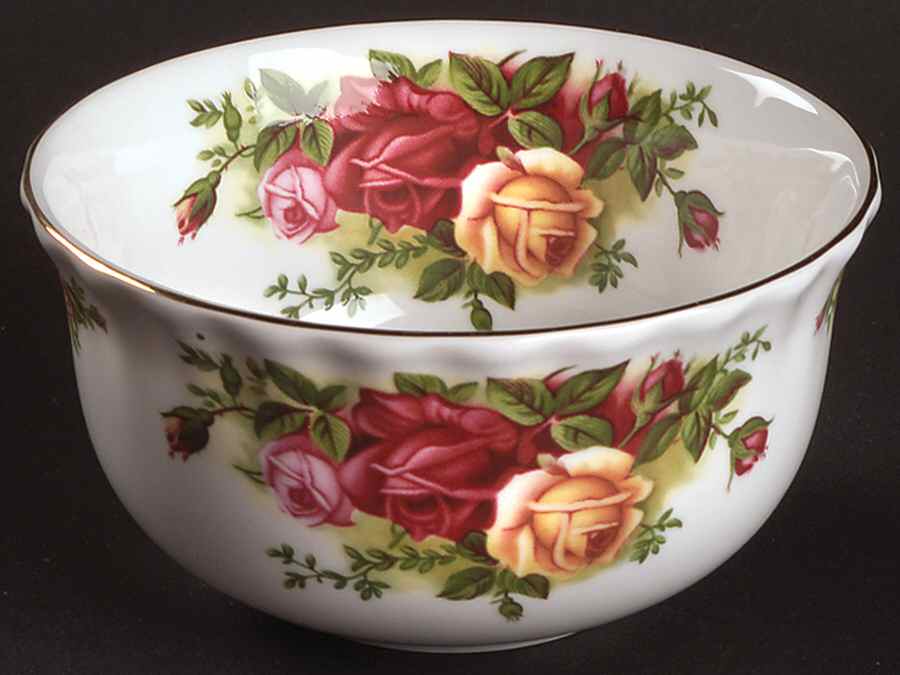 Old Country Roses Rice Bowl by Royal Albert-1