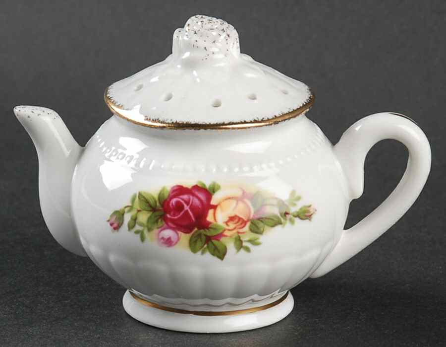 Old Country Roses Individual Pepper Shaker by Royal Albert-1