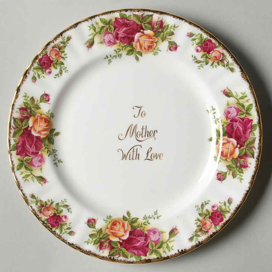 Old Country Roses Holiday Salad Plate by Royal Albert-1