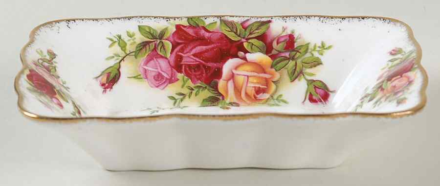Old Country Roses Sweet Meat-Rectangular-5" by Royal Albert-1