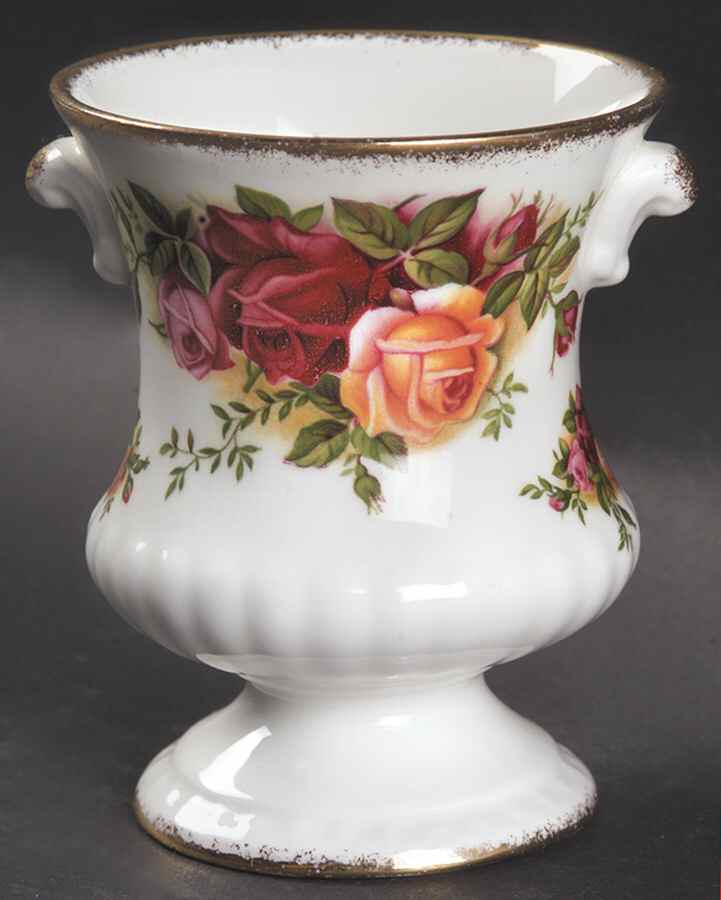 Old Country Roses Urn Shaped Vase by Royal Albert-1