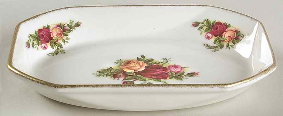 Old Country Roses 6" Rectangular Tray by Royal Albert-1