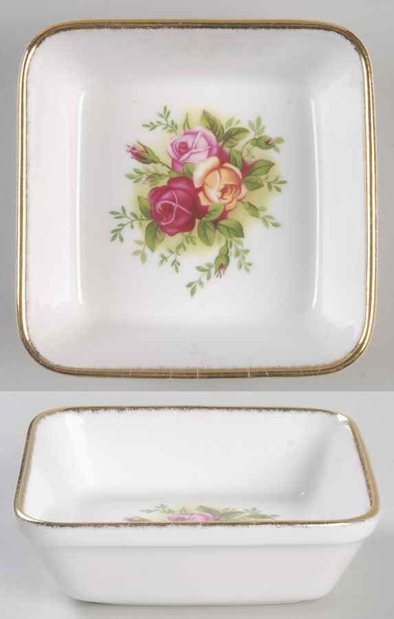 Old Country Roses 4" Ashtray by Royal Albert-1