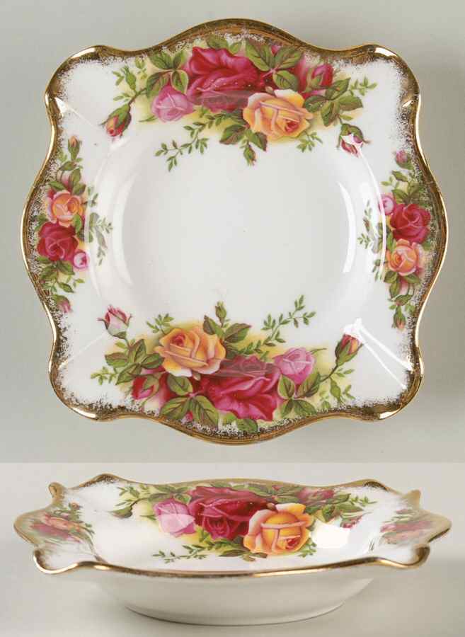 Old Country Roses 4" Ashtray by Royal Albert-1