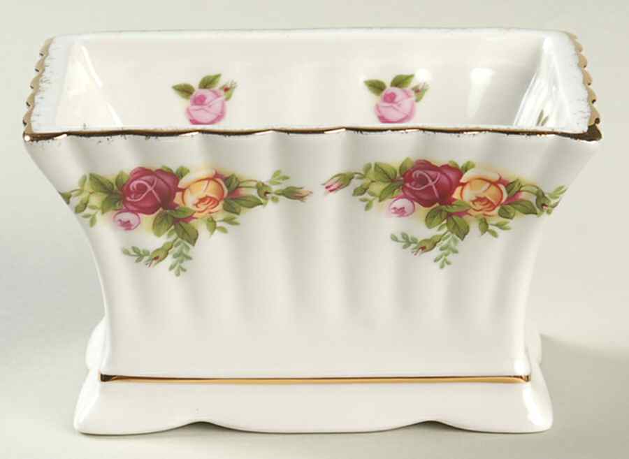 Old Country Roses Sweetener Holder by Royal Albert-1