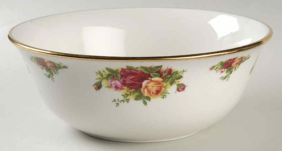 Old Country Roses 9" Salad Serving Bowl by Royal Albert-1