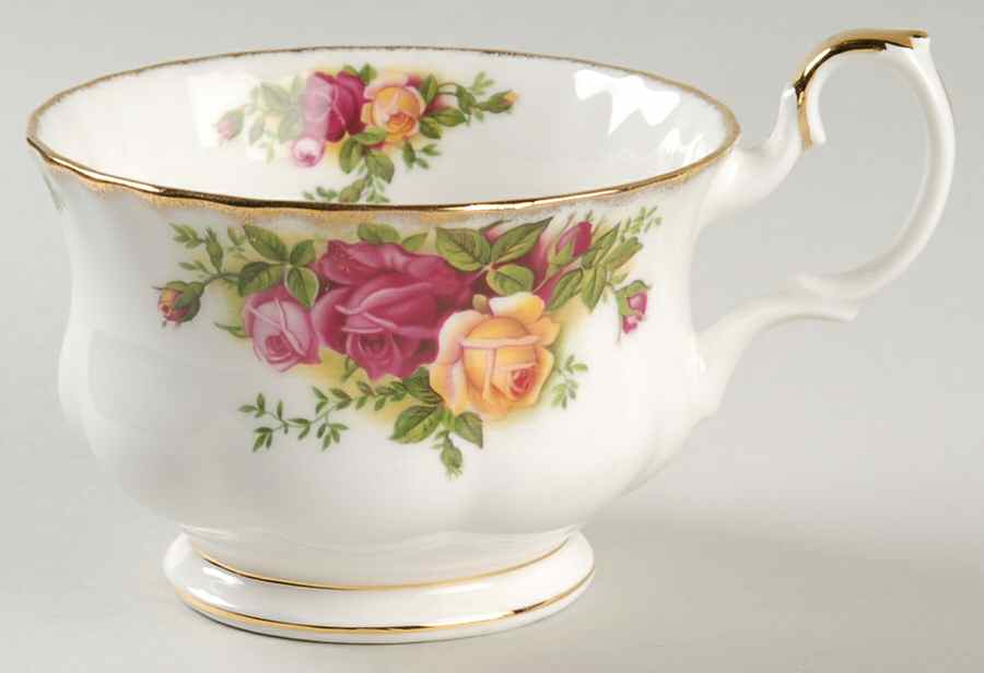 Old Country Roses Breakfast Cup by Royal Albert-1
