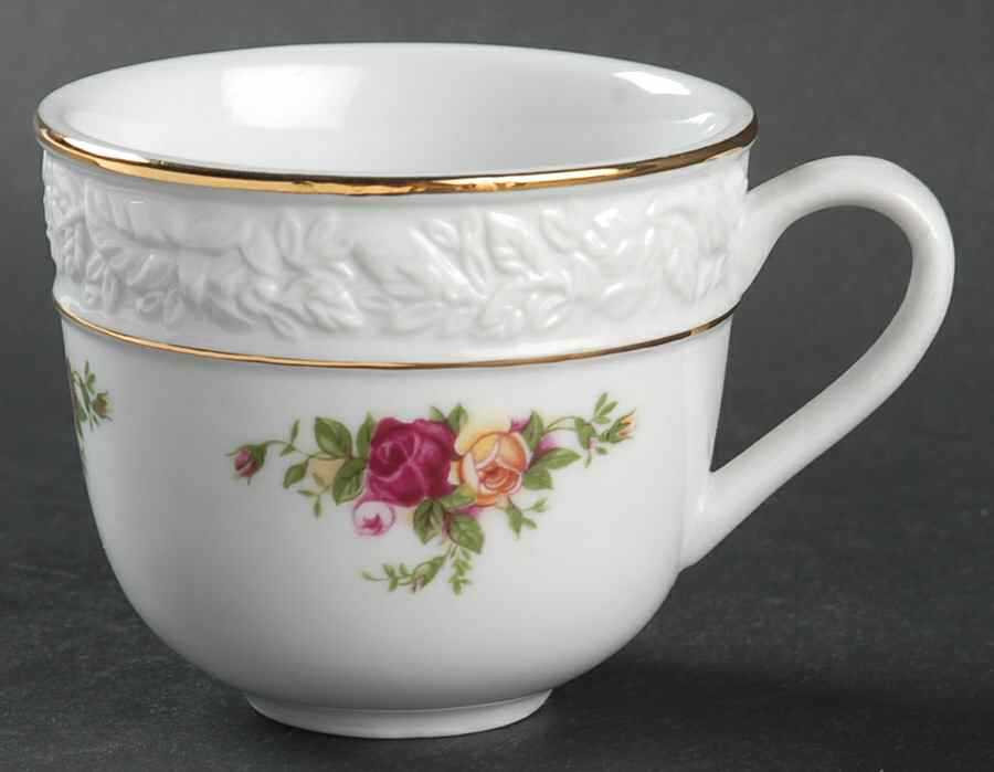 Old Country Roses Sculpted Cup by Royal Albert-1
